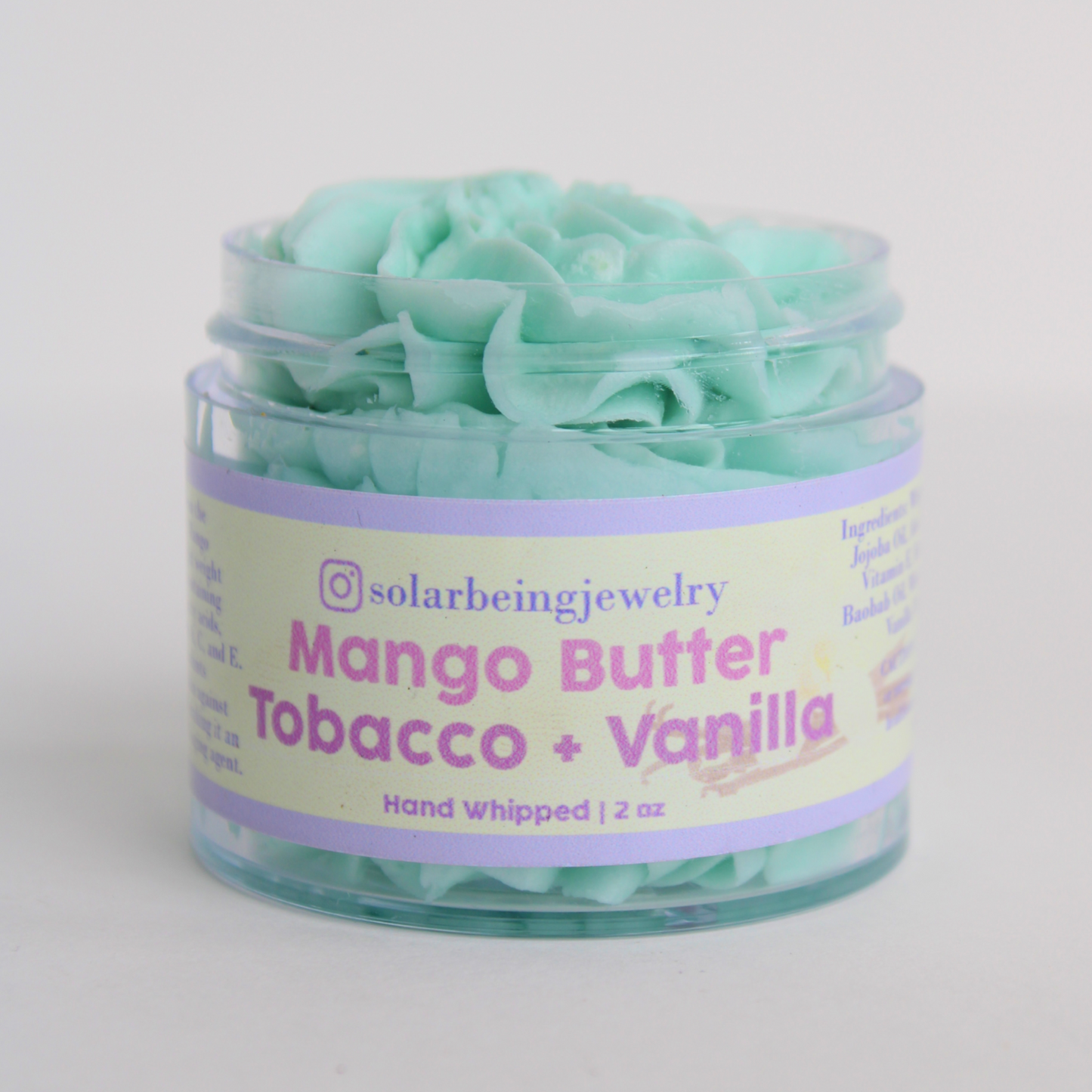 Tobacco Vanilla Scented Mango Butter